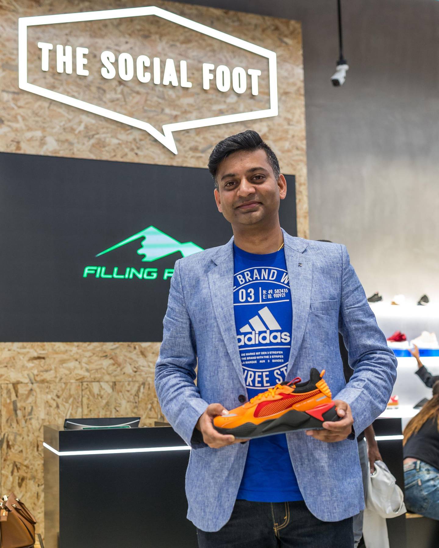 Anuvrat Gaurav, head of retail at Al Futtaim. Courtesy The Social Foot