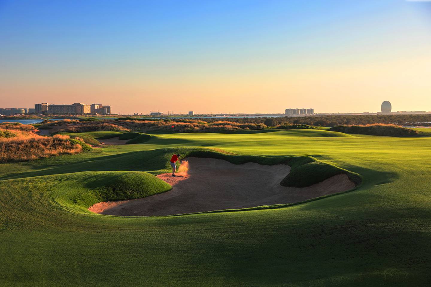 Yas Links will be the new home of the Abu Dhabi HSBC Championship. Courtesy Yas Links