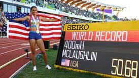 Sydney McLaughlin shatters her 400m hurdles record to win World Championships gold