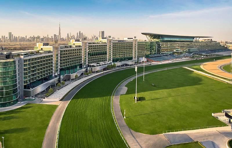 The Meydan Hotel, Dubai is usually home to the world’s richest horse race, but for now it's temporarily closed. 
