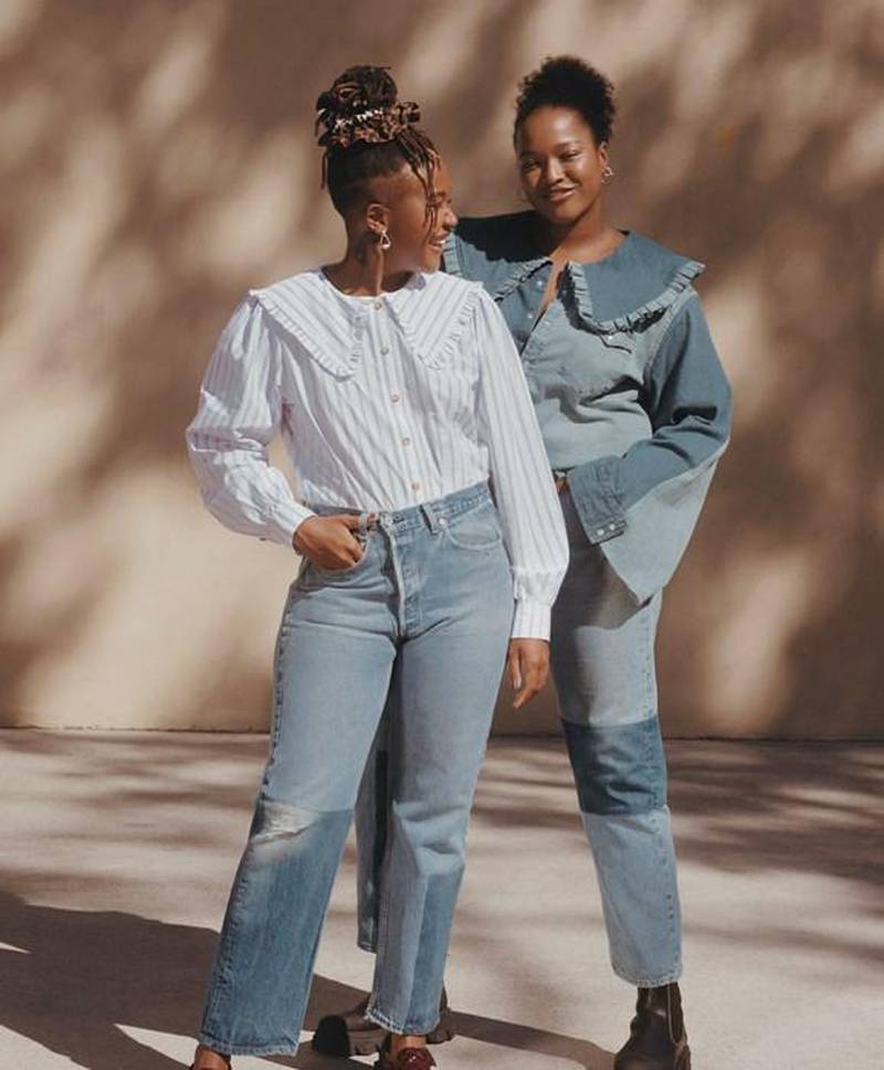The future of fashion? The new Levi's x Ganni collaboration is available  for rent, not sale