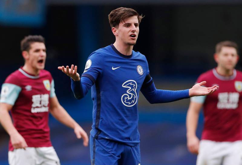 Mason Mount - 7. The less said about his two first-half efforts that ended up in Row Z the better. That's not to say he didn't affect the game and the England international was by the far the most creative of Chelsea's front three. Subbed with 10 minutes remaining. Reuters