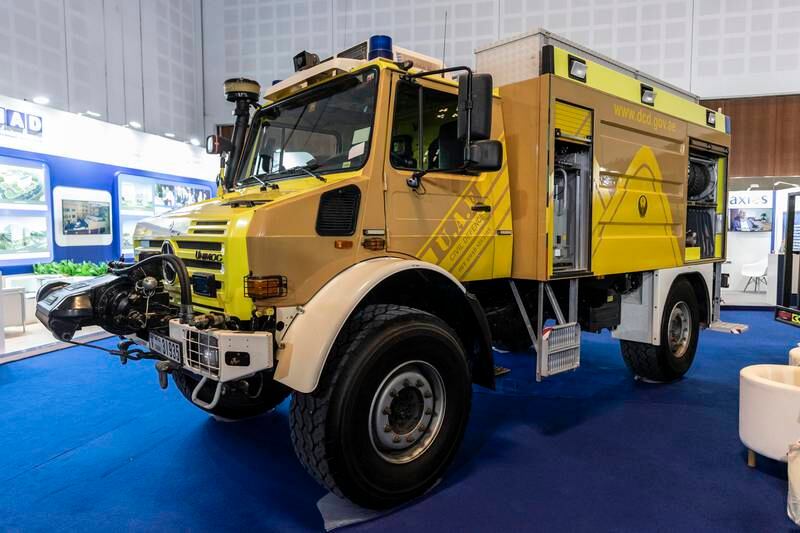 The fire engine is key to Dubai's efforts to bolster public safety
