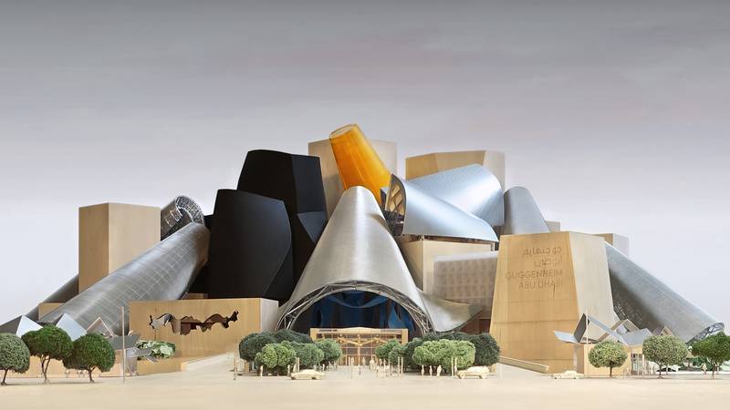 The Guggenheim Abu Dhabi is on track to be completed in 2025. Photo: Guggenheim Abu Dhabi