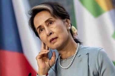 Myanmar's State Counsellor Aung San Suu Kyi, viewed as a beacon of democracy and human rights, stayed silent as the army committed atrocities against Rohingya Muslims. EPA