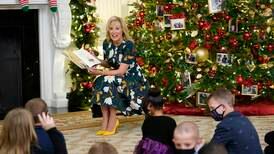 US first lady Jill Biden reveals first White House Christmas decorations