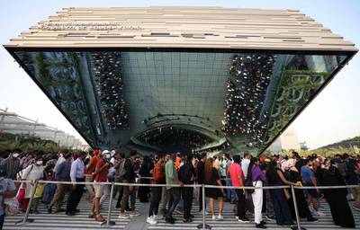 Expo 2020 Dubai played a significant role in boosting Dubai's tourism sector. AFP