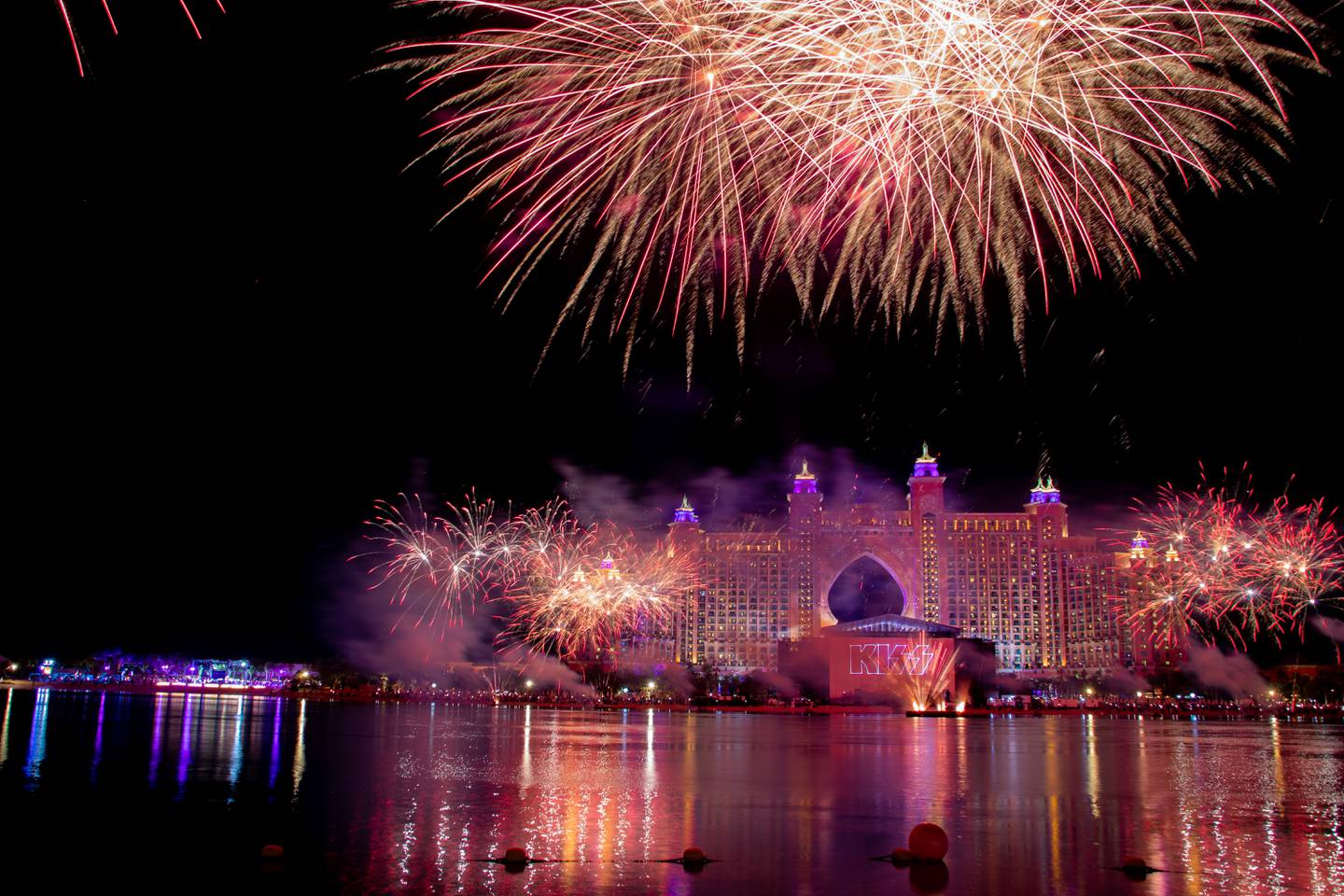 Atlantis, The Palm will host a gala dinner to ring in the New Year, with front row seats to the fireworks. Photo: Atlantis, The Palm