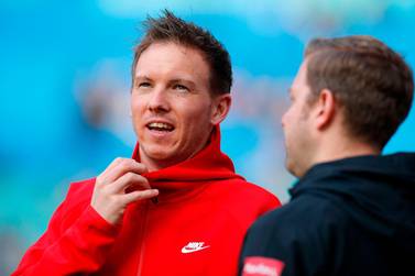RB Leipzig manager Julian Nagelsmann has enjoyed a rapid rise up the coaching ranks since being handed his first post at Hoffenheim age 28. AFP
