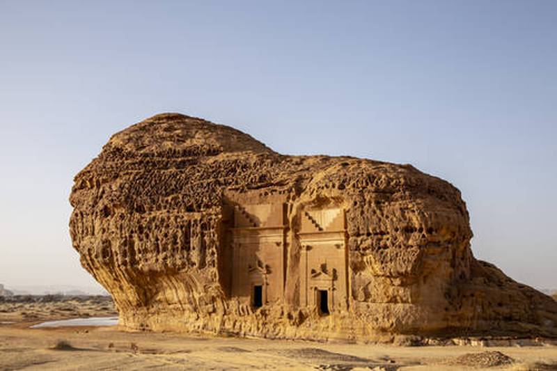 Al-Hijr Archaeological Site (Madain Salih), Saudi Arabia.