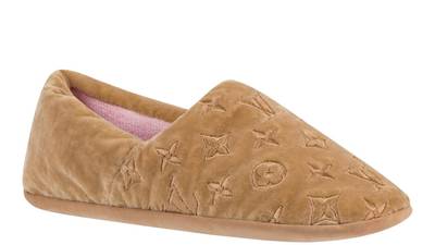 Marabou and monograms: Louis Vuitton launches slipper collection