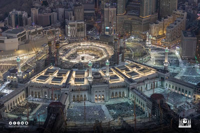 Aerial photos capturing worshippers' movement during Ramadan in Makkah are providing a special view to those not able to be there. Photo: General Presidency of Haramain