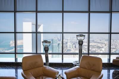 15. Observation Deck at 300 in the Conrad at Etihad Towers. Photo: Conrad Abu Dhabi