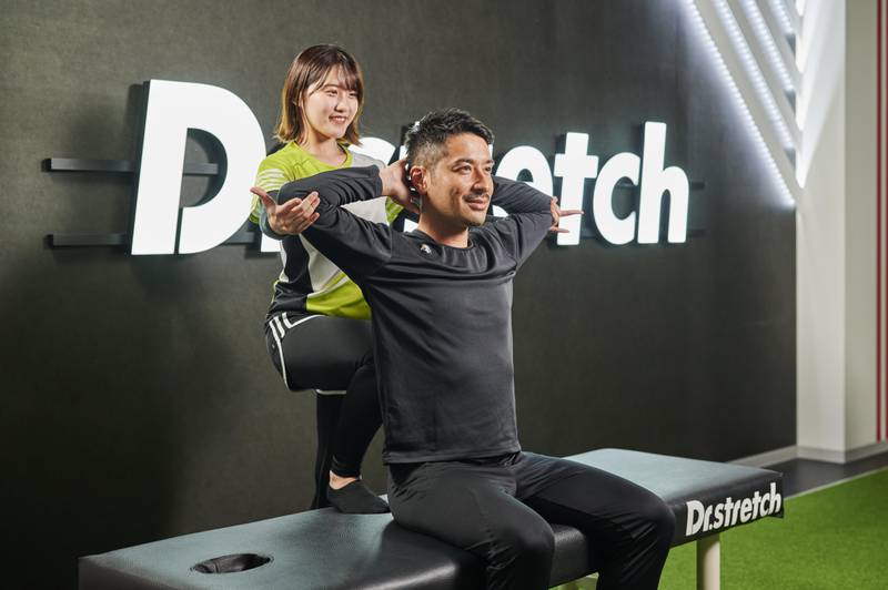 Dr.stretch is now in Abu Dhabi. Photo: Dr.stretch