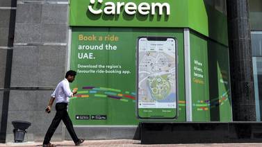 UAE-based Careem was sold to its US rival Uber for $3.1 billion in 2019. Bloomberg    