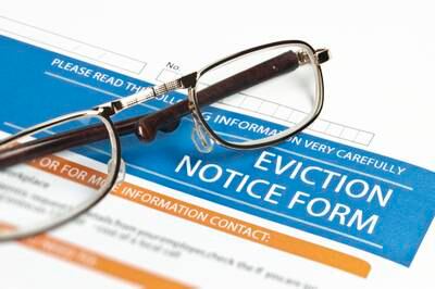 The law states that a 12-month notice of eviction should be served upon expiry of the tenancy agreement. Getty