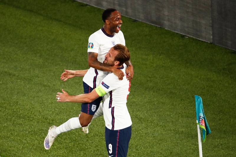 Raheem Sterling 8 - The Manchester City man has been one of England’s key players for Euro 2020 and his assist to Harry Kane for the opener cut through the Ukraine defence with ease. A constant threat.