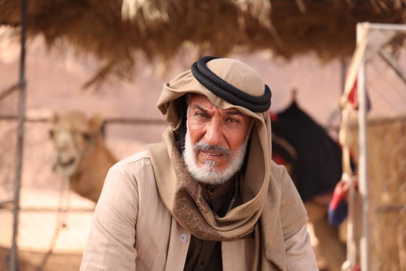 The film's antagonist is portrayed by Abdulmohsen Alnemr. Photo: Ithra