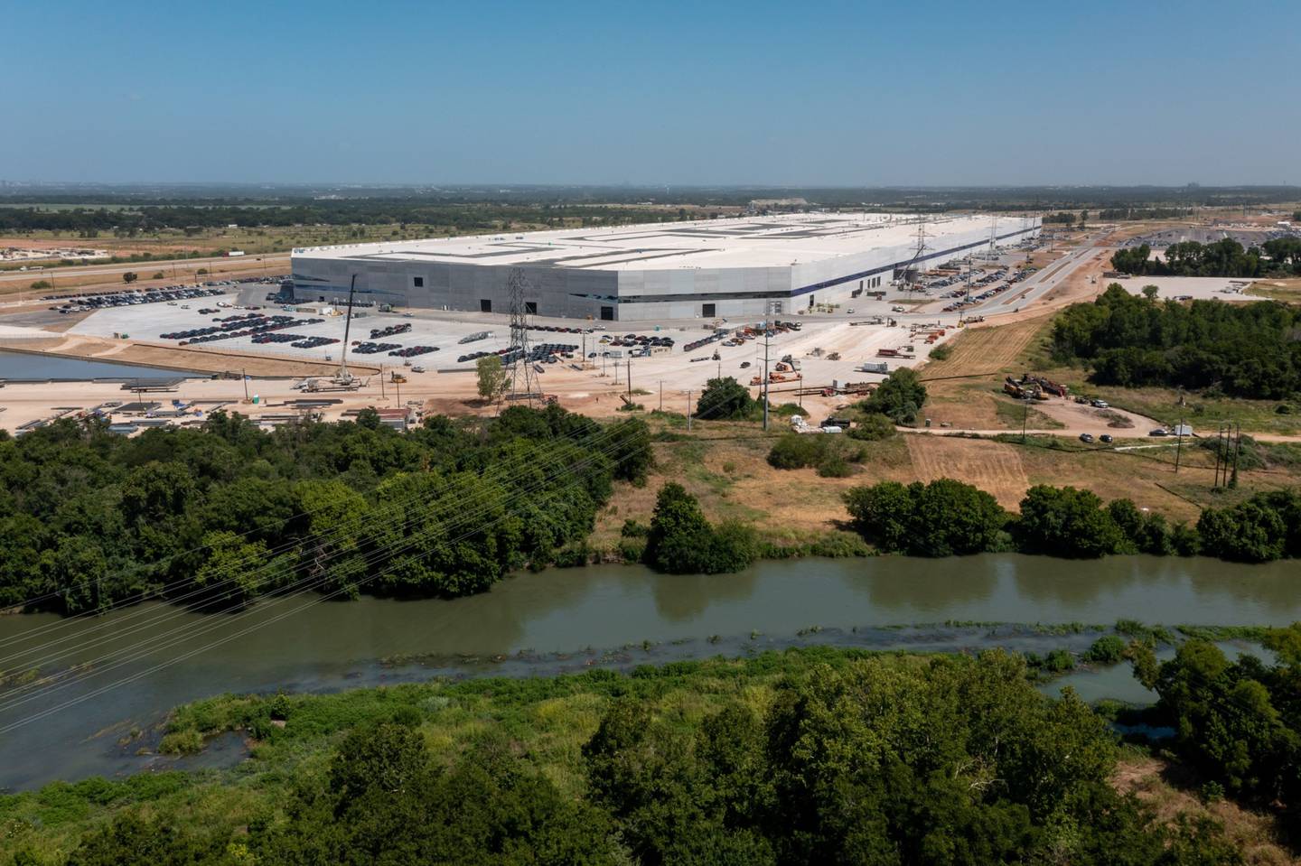 The Tesla gigafactory in Austin, Texas. Bloomberg 