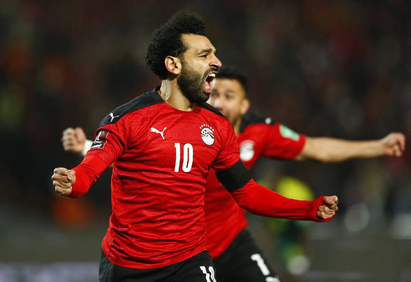 Egypt's Mohamed Salah scored the only goal against Senegal. Reuters