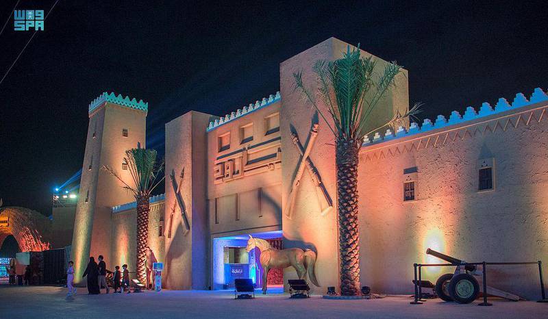 The festival is "the most prominent entertainment destination in the kingdom," said the Saudi Press Agency.