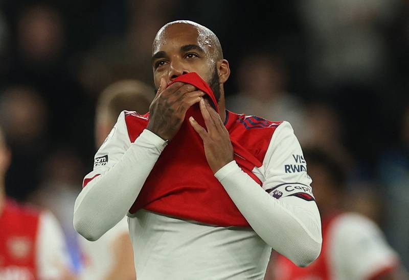 Alexandre Lacazette – (On for Nketiah 73’) 5: No chance to change game that was already lost. Reuters