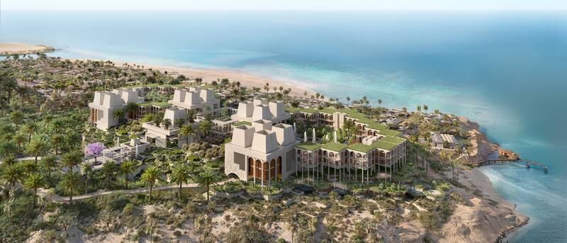 Guests will have access to the pristine waters of the Red Sea