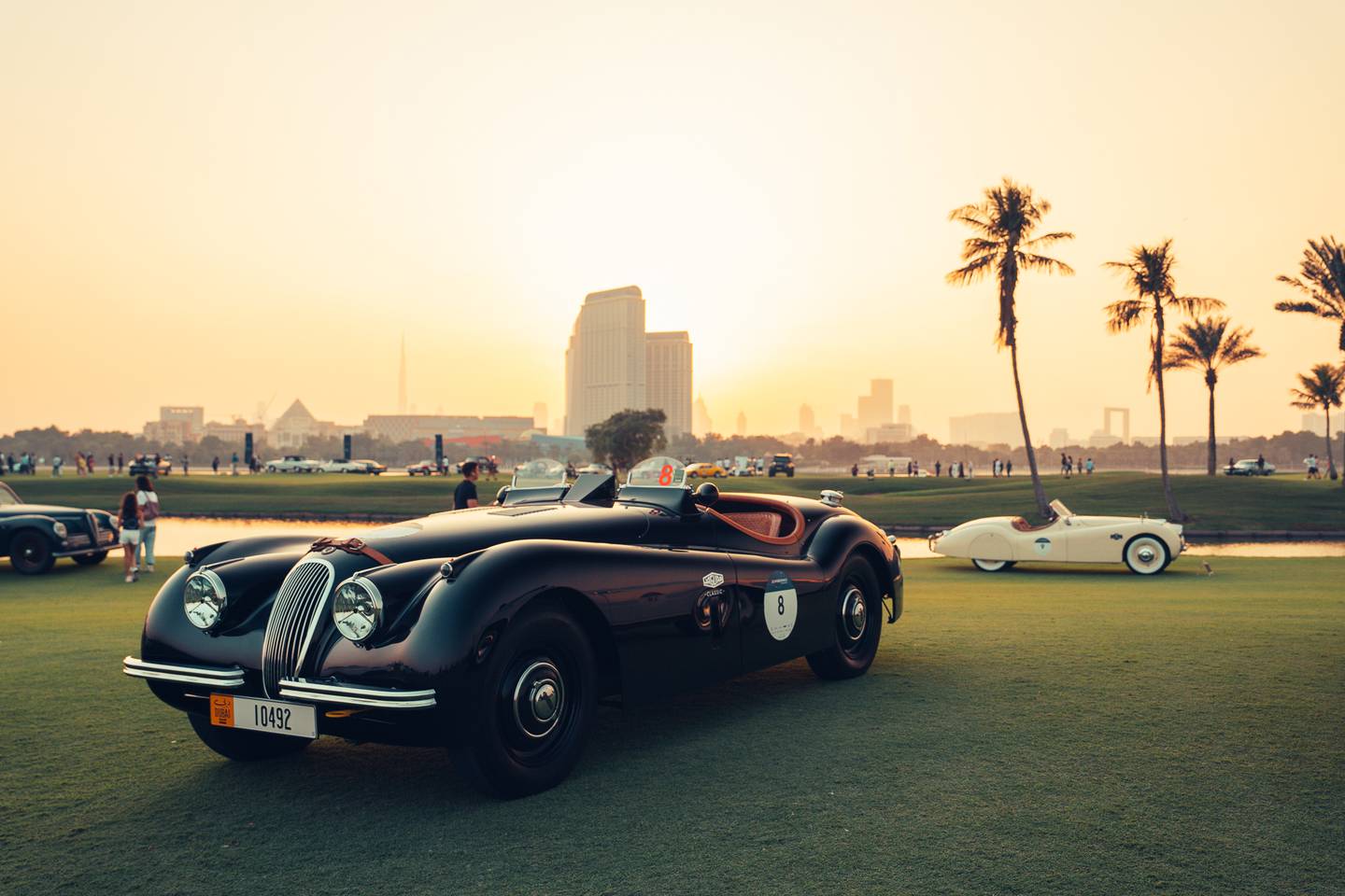 David Gandy's 1954 Jaguar XK120. Photo: Jaguar 