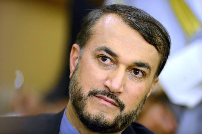 Foreign Minister Hossein Amir-Abdollahian. AFP