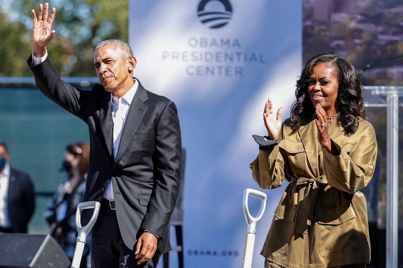 The Obama Presidential Centre will be a museum and public gathering space commemorating Barack and Michelle Obama, the first African-American president and first lady. AFP