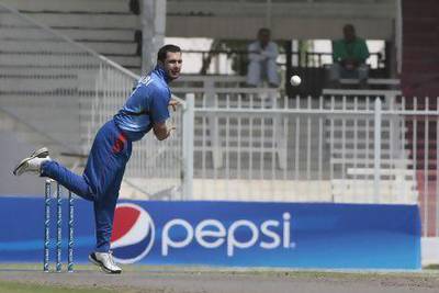 An all-round display by Mohammed Nabi proved crucial for Afghanistan. Jeffrey E Biteng / The National