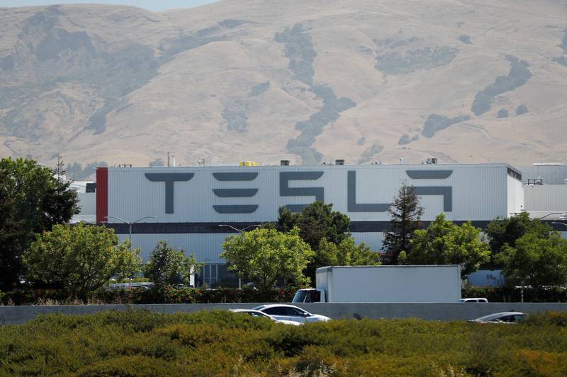 The Tesla factory in Fremont, California. Deliveries are one of the most closely-watched metrics at the company. Reuters