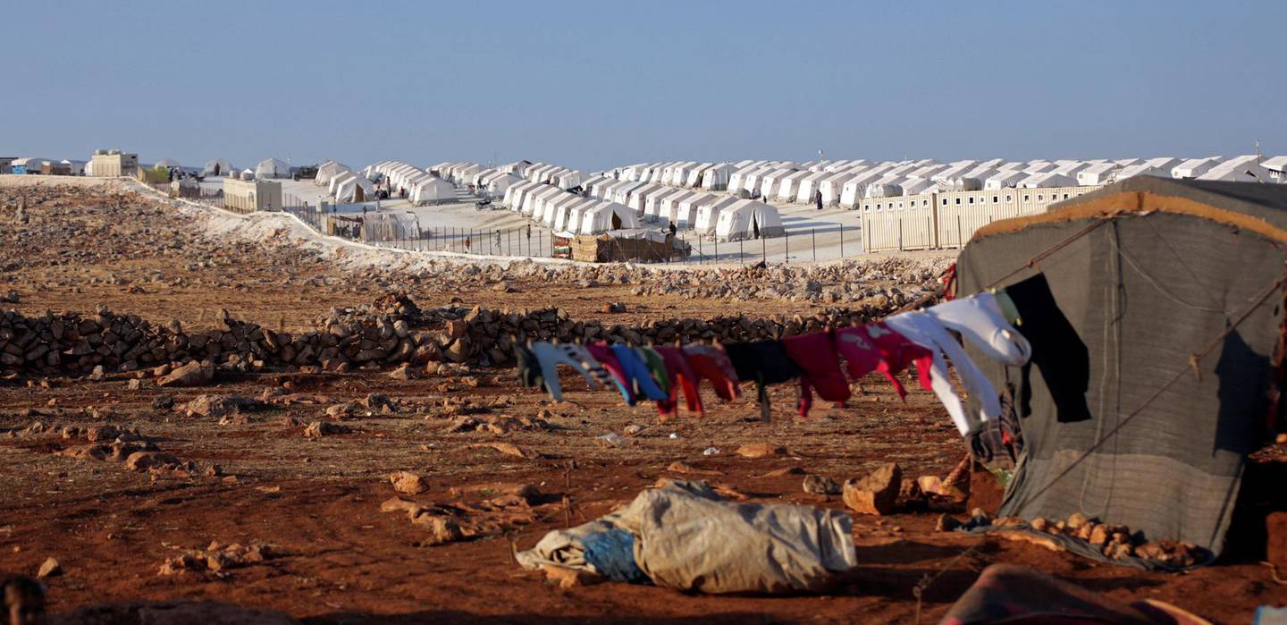 A general view of the refugee camp near Atimah village, Idlib province, Syria September 11 ,2018. REUTERS/Khalil Ashawi