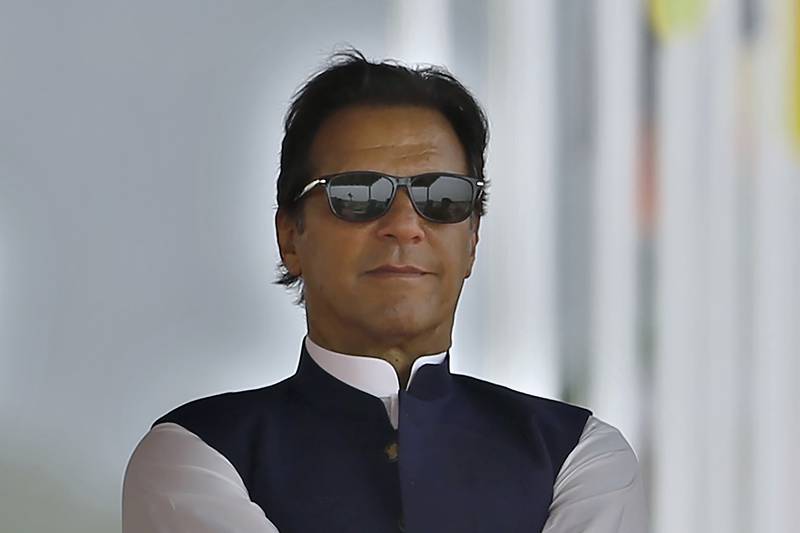 Pakistan's Prime Minister Imran Khan faces a tough no-confidence vote, waged by his political rivals, who say they have the numbers to defeat him. AP