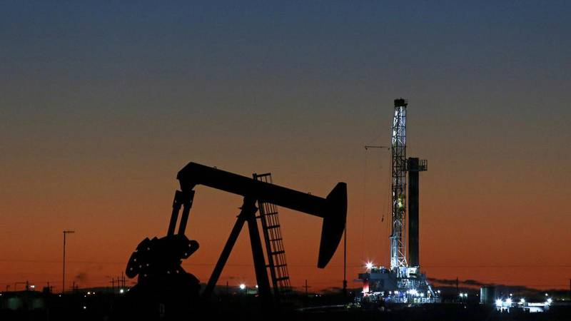 US West Texas Intermediate is set to post a 7.1 per cent gain this week, largest weekly rise since June. AP