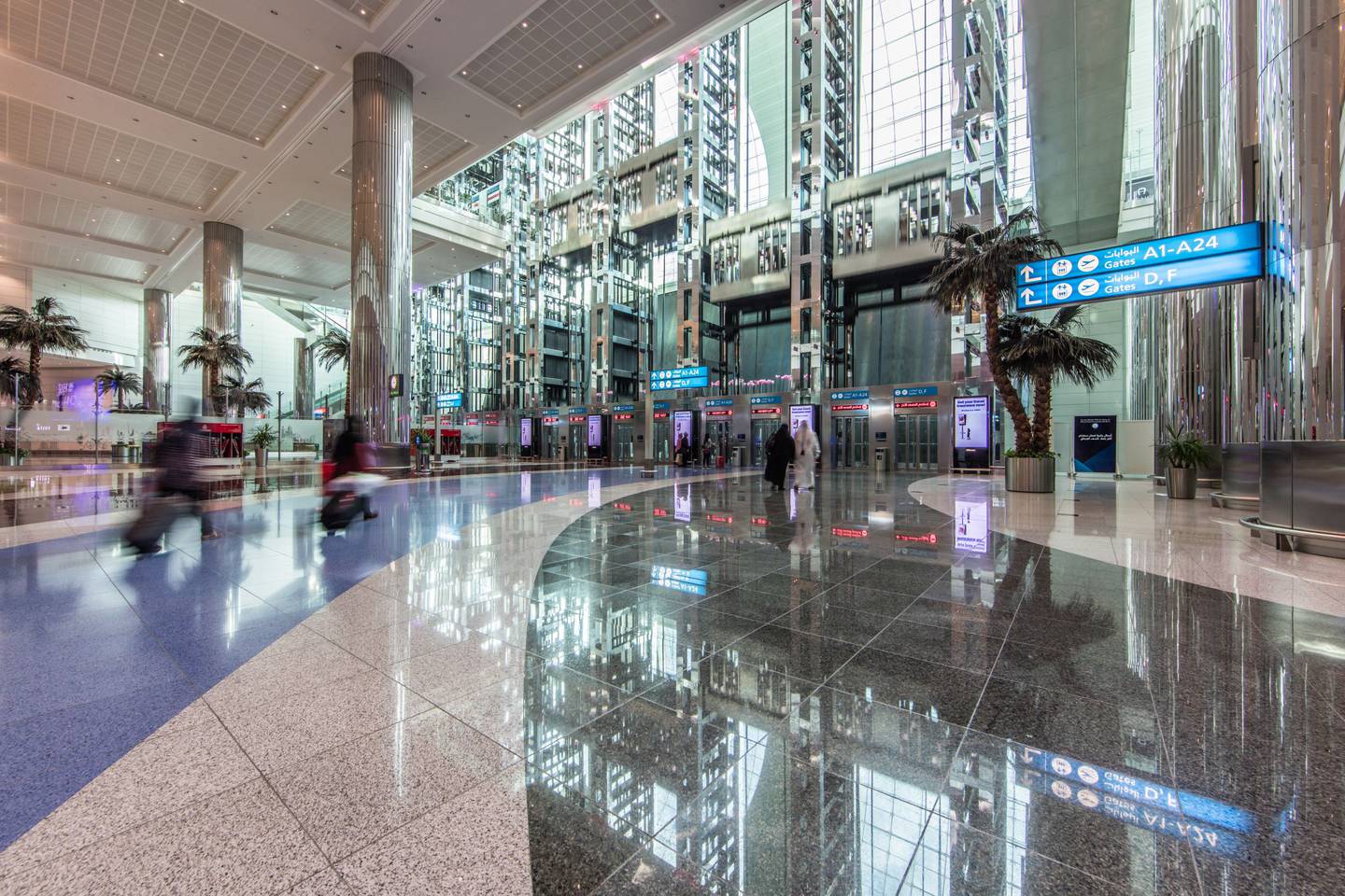 Transit passengers can fly to the UAE from 12 destinations in Africa from where travel was previously banned. Photo: Dubai Airports