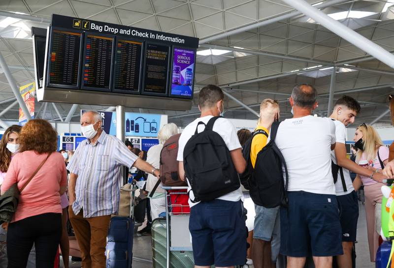 London Stansted Airport. Photo: Bloomberg