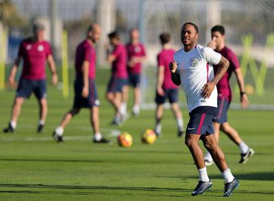 Raheem Sterling is having a fruitful season with Manchester City. Chris Whiteoak / The National