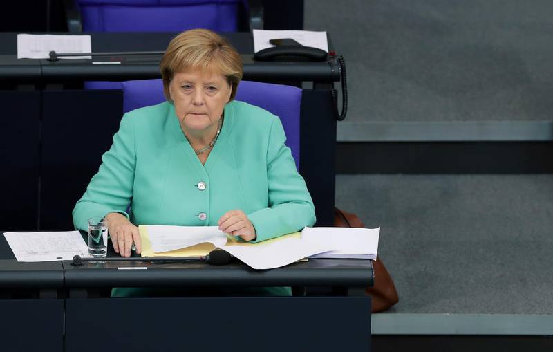 German Chancellor Angela Merkel. AP Photo