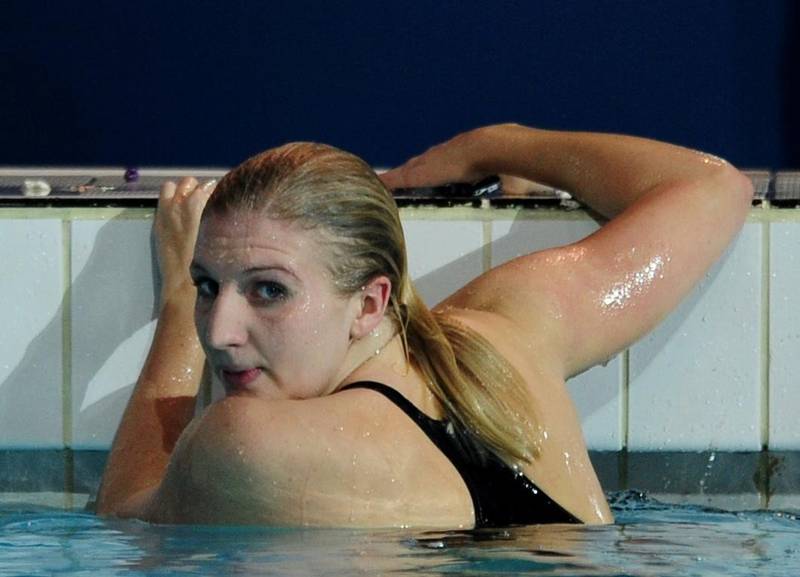 Former Olympic champion Rebecca Adlington. A swimming pool part-owned by the athlete experienced a chemical leak on Saturday. PA
