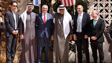 An image that illustrates this article Next steps for Negev Summit on agenda as Israel, US and Arab officials meet
