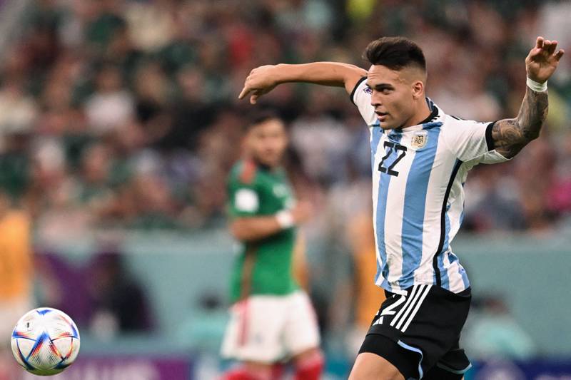 Lautaro Martinez – 5. Headed a Messi cross over after 40 but was offside in front of the huge 88,966 crowd. Little service, little threat. AFP