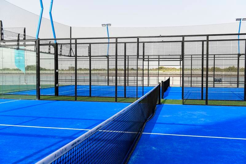 Players can book a padel court for Dh250 for a duration of 60 minutes, Dh350 for 90 minutes and Dh450 for 120 minutes.