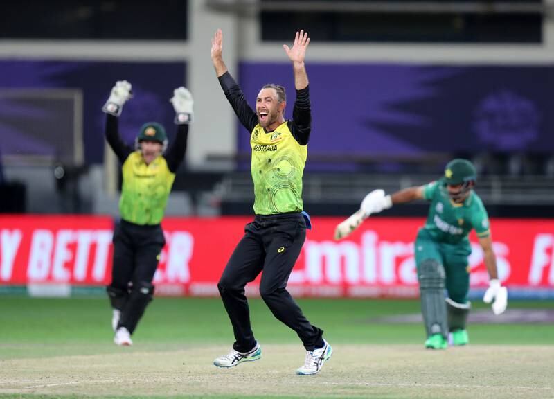Glenn Maxwell (36 runs, 78.26 strike rate; two wickets, 6.54 economy rate) -  5. He has only reached double figures once with the bat in the tournament. His off-spin has proved useful at times. Chris Whiteoak / The National