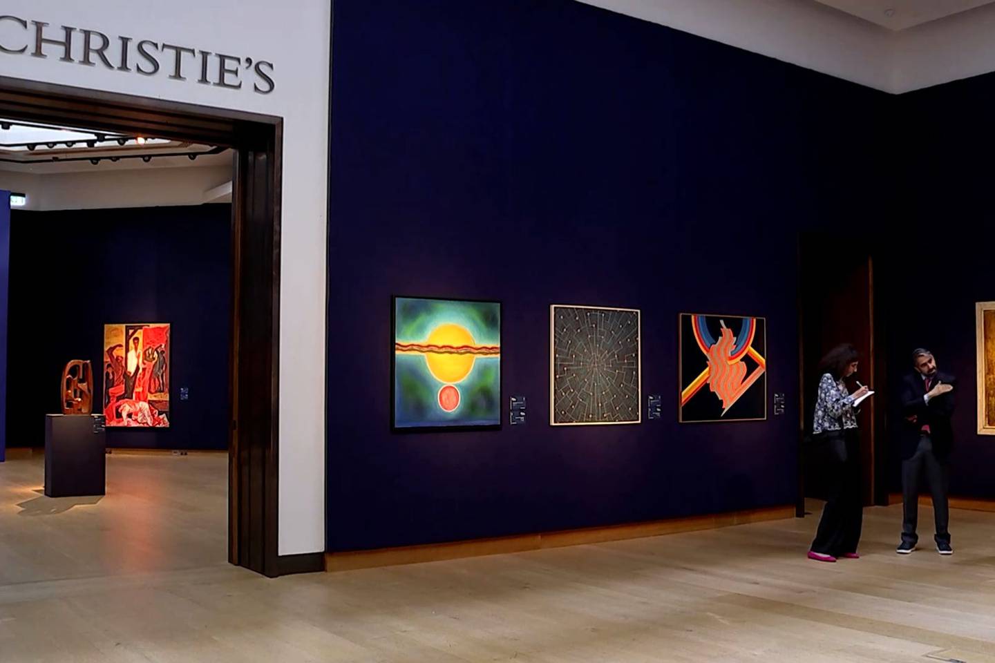 Christies Hosts Biggest Arab Art Exhibition In London 6600