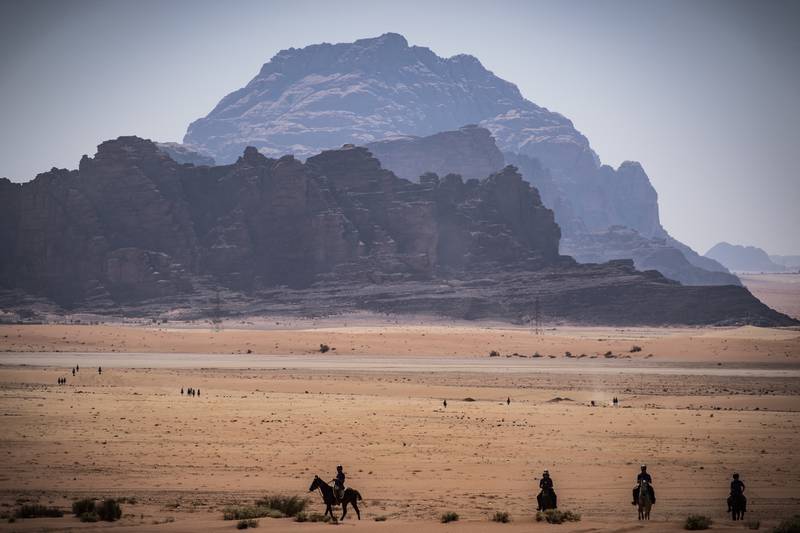 Wadi Rum is a Unesco World Heritage Site. AFP