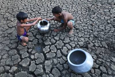 'In Search of Water', Purulia, West Bengal, India, by Barun Rajgaria of India. All photos: Weather Photographer of the Year / the photographer