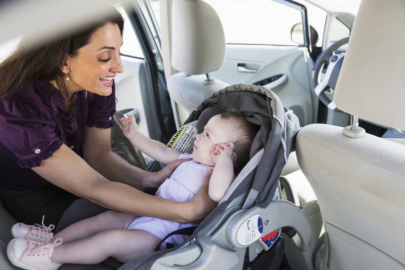 Fitting a child car seat is a necessity for parents. Photo: iStockphoto.com