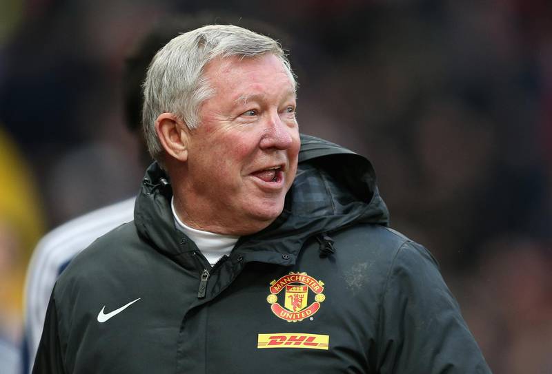 MANCHESTER, ENGLAND - DECEMBER 29:  Manchester United Manager Sir Alex Ferguson reacts prior to the Barclays Premier League match between Manchester United and West Bromwich Albion at Old Trafford on December 29, 2012 in Manchester, England.  (Photo by Clive Brunskill/Getty Images)