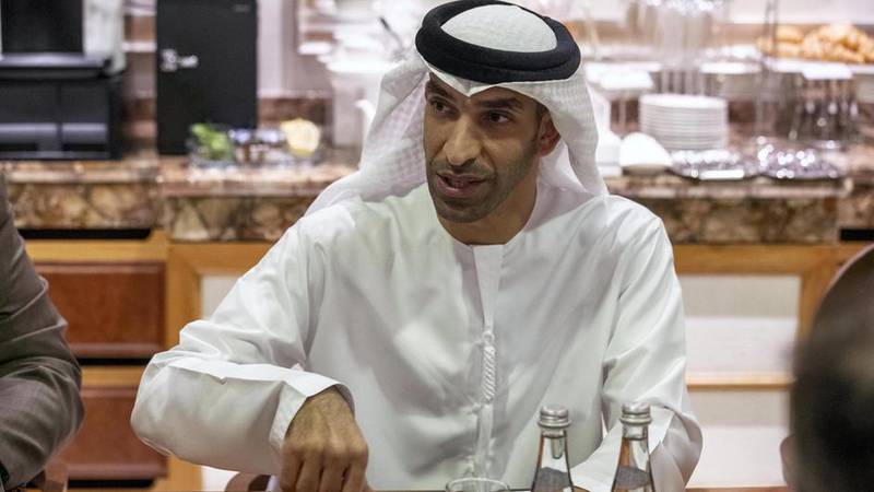 Dr Thani Al Zeyoudi, Minister of State for Foreign Trade, said attracting foreign talent remained key to the UAE's plans to accelerate economic growth. Antonie Robertson / The National    